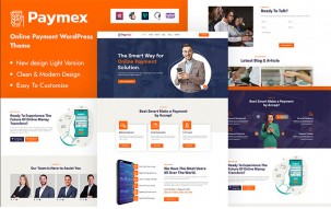Paymex - Online Payment WordPress Theme