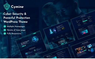 Cymine - Cyber Security & Powerful Protection WordPress Theme