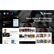 Scriptor &ndash; Book Author & Publishing WordPress Theme