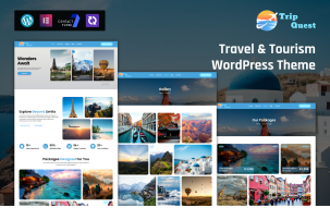 TripQuest &ndash; Travel & Tourism WordPress Theme