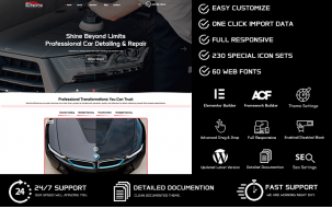 Autentic - Auto Car Detailing & Repair WordPress Theme