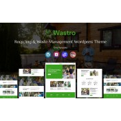 Wastro- Recycling And Waste Management Multipurpose Responsive WordPress Theme