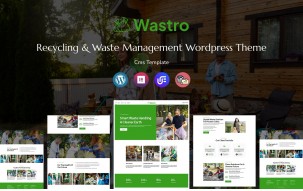 Wastro- Recycling And Waste Management Multipurpose Responsive WordPress Theme