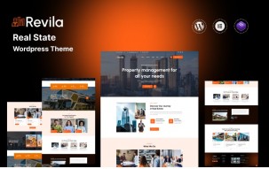 Revila - Real State Agency WordPress Theme