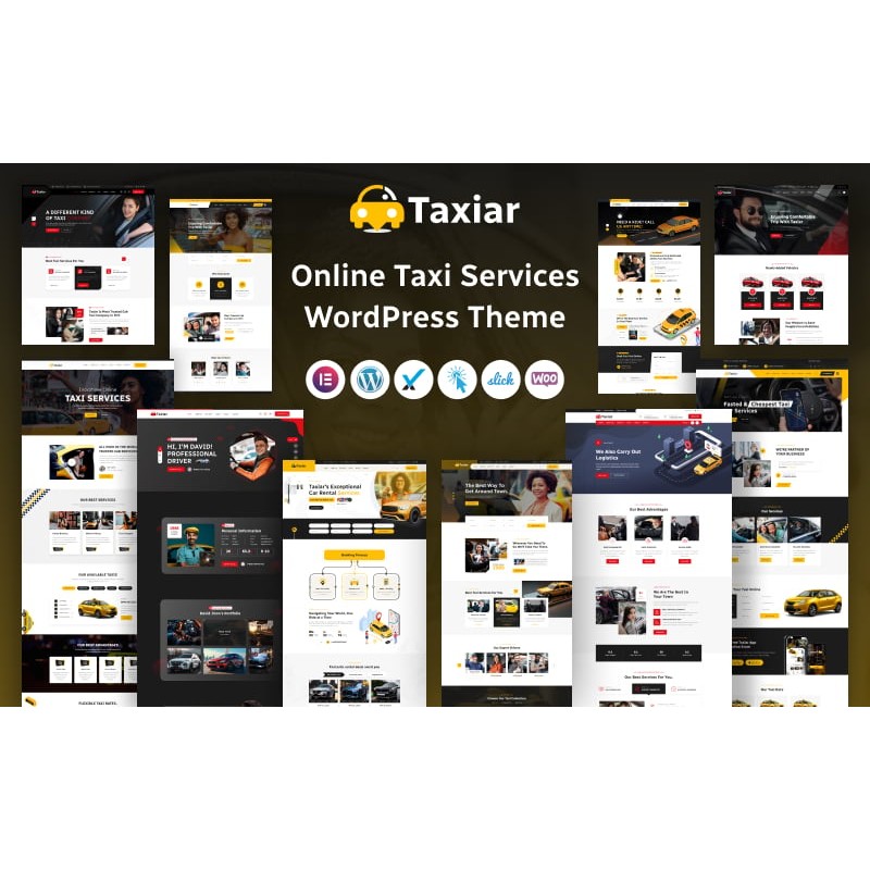 Taxiar - Online Taxi Services Wordpress Theme