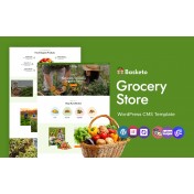 Basketo - Grocery Store And Organic Food WordPress Elementor Theme