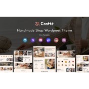 Craft&eacute; - Handmade And Crafting Multipurpose Responsive WordPress Theme