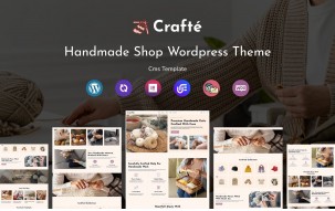 Craft&eacute; - Handmade And Crafting Multipurpose Responsive WordPress Theme