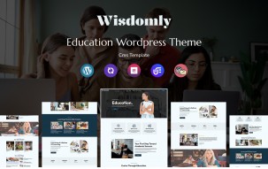 Wisdomly - Education Multipurpose Responsive WordPress Theme