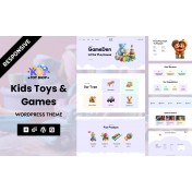 Kids Toy - Kids Toys Store WooCommerce WordPress Elementor Theme