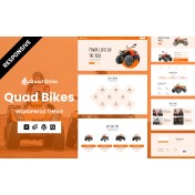 Quad Drive - Car, Bike, Taxi, Vehicle, Ride Share Rental and Booking WordPress Elementor Theme