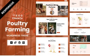 ChickCo - Ducks & Poultry Farms WordPress WooCommerce Elementor Theme