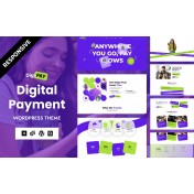 DigiPay - Digital Banking & E-Cards Payment WordPress Elementor Theme