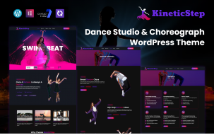 KineticStep &ndash; Dance School, Studio & Choreography WordPress Theme
