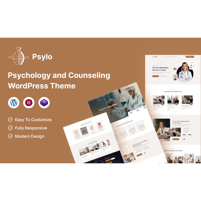 Psylo &ndash; Hypnosis & Psychology Counseling WordPress Theme