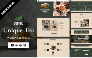 Cupful - Tea, Coffee and Spice WooCommerce WordPress Elementor Theme