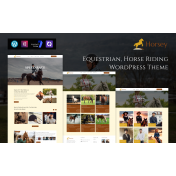 Horsey &ndash; Equestrian, Horse Riding & Stable WordPress Theme