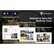 SmashPoint &ndash; Badminton & Sports Club WordPress Theme