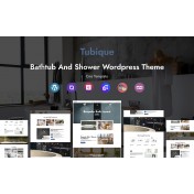 Tubique - Bathtub , Bath Tap And Shower Plumbing Services Multipurpose Responsive WordPress Theme