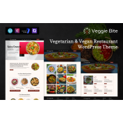 VeggieBite &ndash; Vegetarian & Vegan Restaurant WordPress Theme