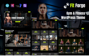 FitForge &ndash; Gym & Fitness WordPress Theme