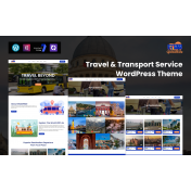 GlobeRide &ndash; Travel & Transport Service WordPress Theme