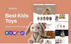 kidovo -Kids Toys Multipurpose WordPress Elementor Theme