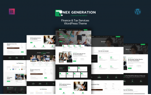 NexGen - Tax & Finance Services WordPress Theme
