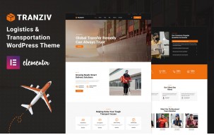 Tranziv - Transportation and Logistics WordPress Theme