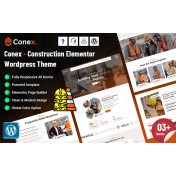 Conez - Construction Elementor WordPress Theme