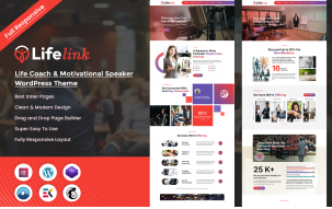 Lifelink - Life Coach & Motivational Speaker WordPress Theme