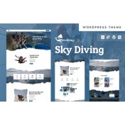 Airdiving - Paragliding, Skydiving & Adventure WordPress Elementor Theme
