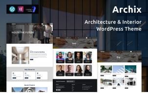 Archix &ndash; Modern Architecture & Interior WordPress Theme
