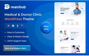 DreamHub - Medical & Doctor Clinic WordPress Theme