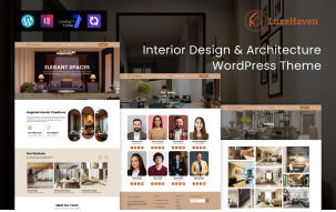 LuxeHaven &ndash; Interior Design & Architecture WordPress Theme