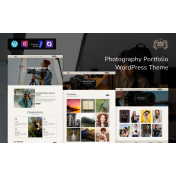 PixAura &ndash; Photography Portfolio WordPress Theme