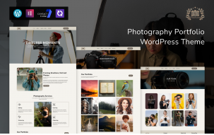 PixAura &ndash; Photography Portfolio WordPress Theme
