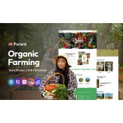 Puror&aacute; - Organic Farm And Agriculture Multipurpose WordPress Elementor Theme