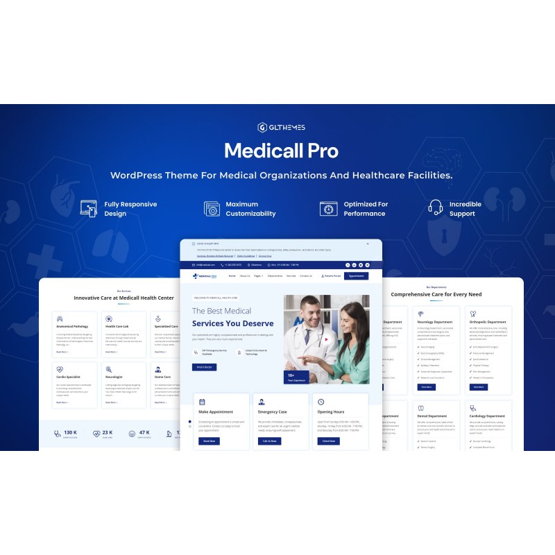 Medicall Pro - Multipurpose Responsive Medical Theme