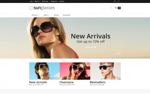 Eye Glasses Responsive Shop Template