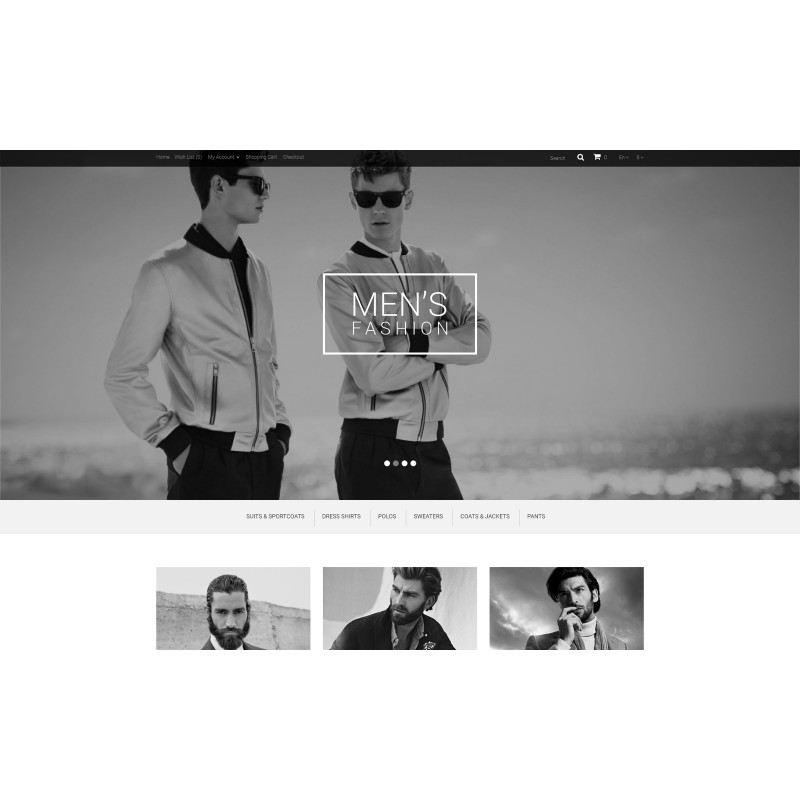 Fashion Store Responsive Shop Template
