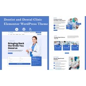 Pearlix - Dentist and Dental Clinic Elementor WordPress Theme