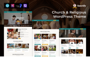 Sanctify &ndash; Church & Religious WordPress Theme