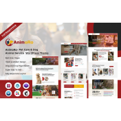 Animoro - Pet Care & Dog Animal Service WordPress Theme