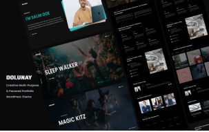 Dolunay - Creative Multi-Purpose & Personal Portfolio WordPress Theme
