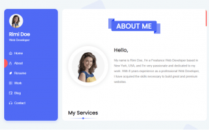 Euzan - Personal Portfolio WordPress Theme