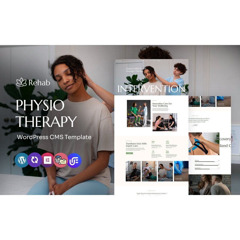 Rehab - Physiotherapy And Wellness Multipurpose WordPress Elementor Theme