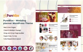 PureBliss - Wedding planner WordPress Theme