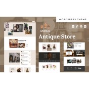Antico - Antique Collectibles And Curiosities Woocommerce WordPress Elementor Theme