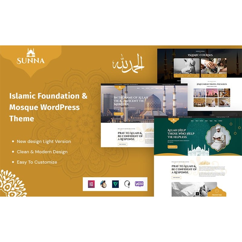 Sunna - Islamic Foundation WordPress Theme